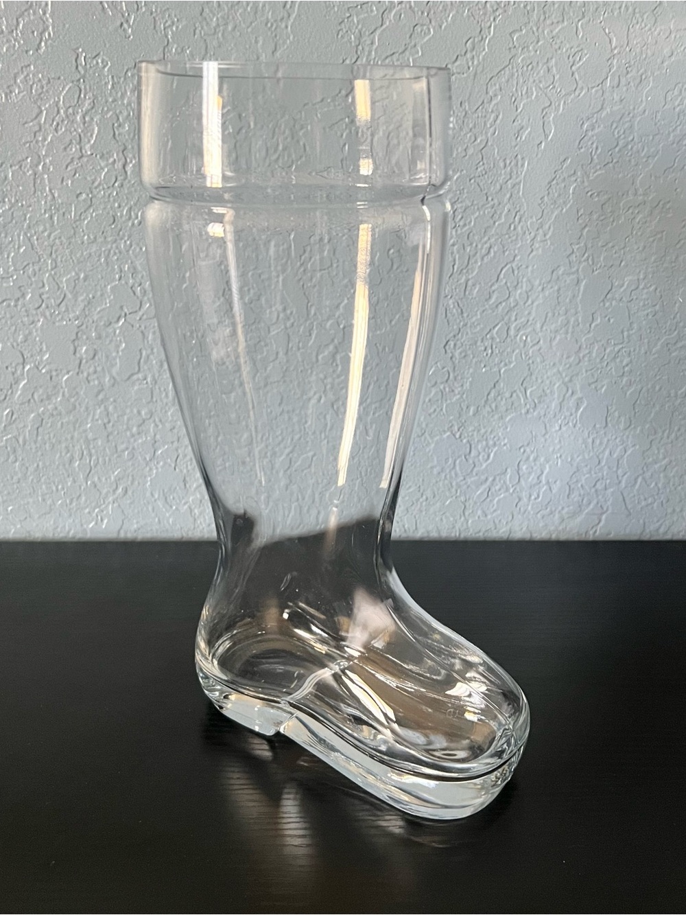 X-Large Clear Glass Boot (Das Boot)